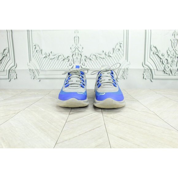 Nike Air Max Axis Blue Gray Breathable Casual Running Shoe Size 7Y - Picture 4 of 9